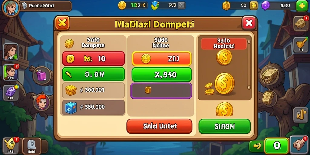 Grafis yang memukau dan penuh warna.